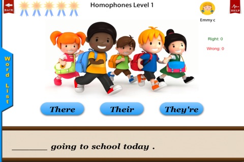Homophones -English Language Art Grammar App screenshot 2