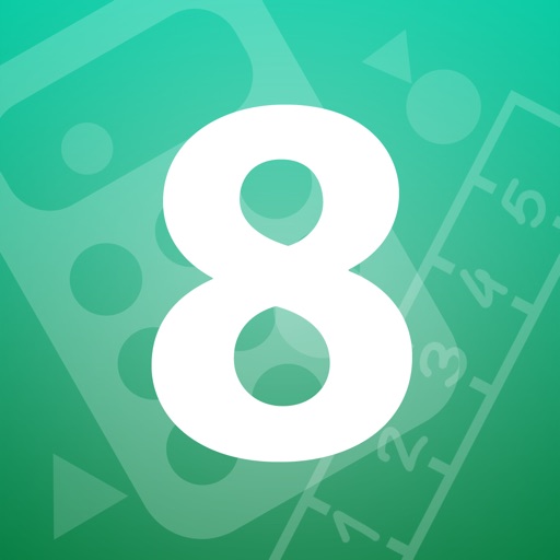 Math Eighth Grade -  Common Core curriculum builder and lesson designer for teachers and parents icon