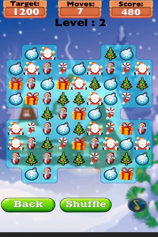 Christmas match : Match three puzzle game screenshot 2