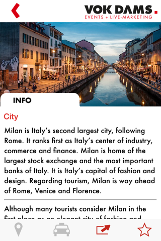 Milan City Guide screenshot 2