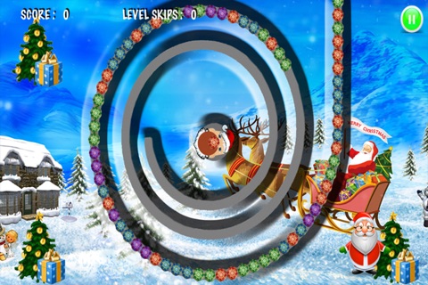 Jelly Rail Blast Shooter Fun Free Game HD - Santa Seasons Version screenshot 2