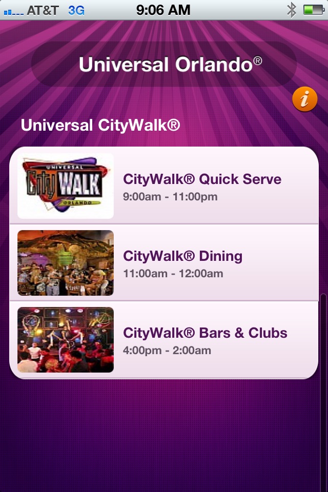 Free wait times for Universal Studios screenshot 3