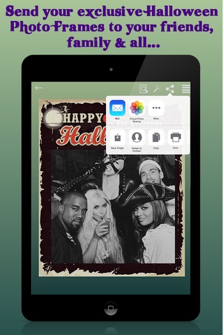 Halloween Photo Frames Editor screenshot 4