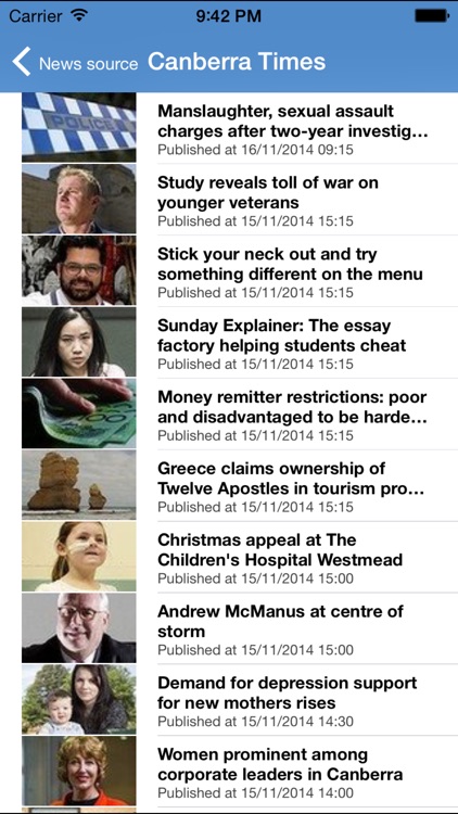 Australia News Reader