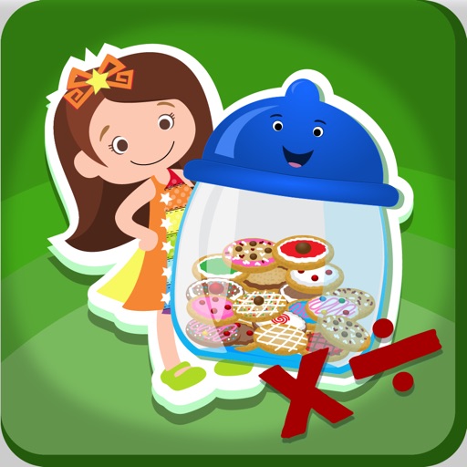 Smart Cookie Math Multiplication & Division Game! Icon