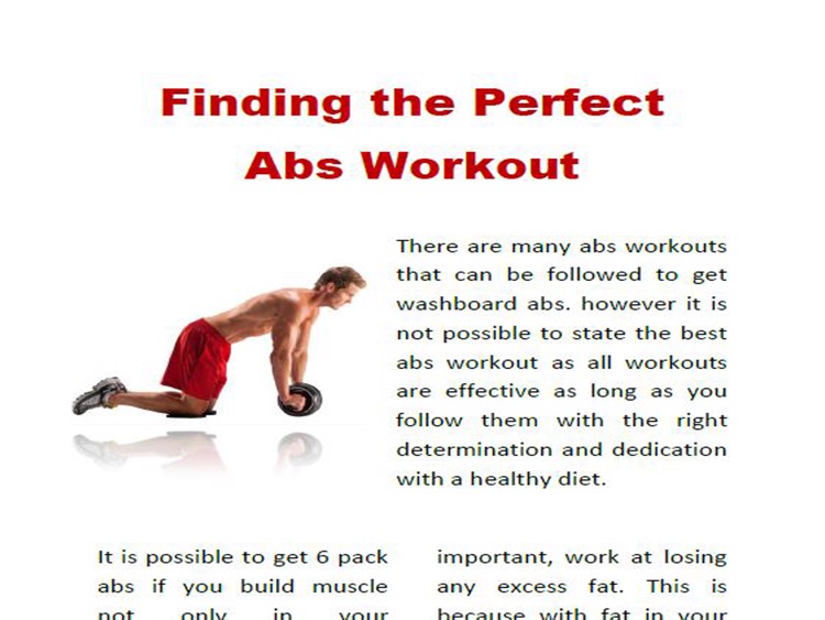 Ab Workouts For Men & Woman Magazine