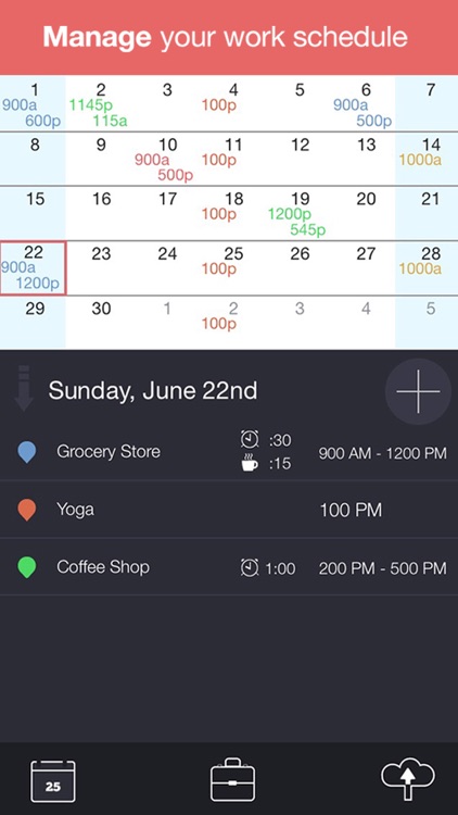 WorkTime - Work Schedule, Shift Calendar & Job Manager