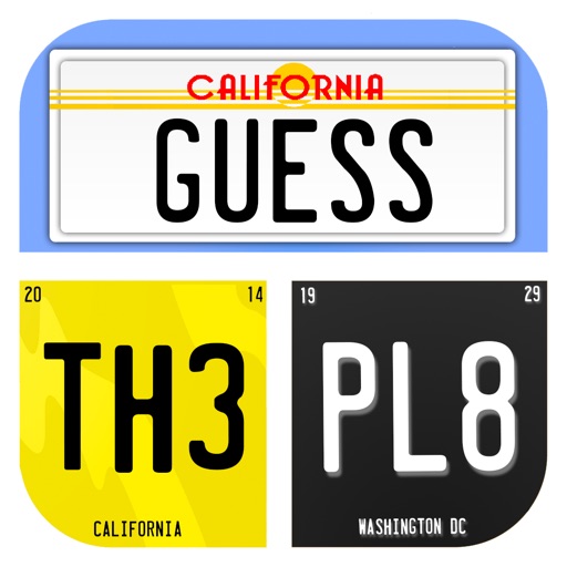 Guess The Plate - What's the plate quiz! iOS App