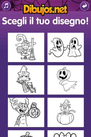 Halloween Coloring Pages screenshot 2