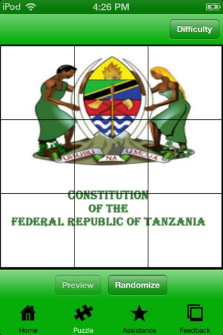 Tanzanian Constitution screenshot 3