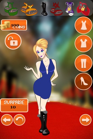 Hollywood Movie Star Dress Up Pro - cool celebrity girls dressing game screenshot 2