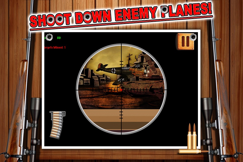 A World War 2 Sniper Shooting Game with Weapon Simulator Scope Rifle Games FREE screenshot 2