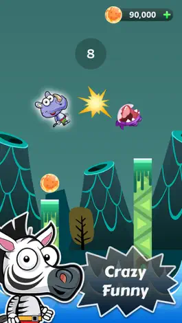 Game screenshot Страшно животных Прыжок (Scary Jump - Swaggy Animal Rush Edition FREE) apk