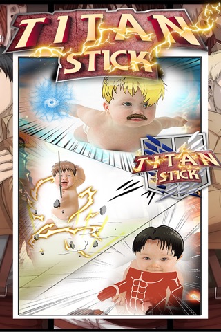 Anime & Manga Sticker Camera : For Dress Attack on Titan Style screenshot 2