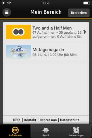 Vodafone Kabel TV Manager screenshot 2