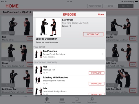 Boxing Lessons - M.A.C. Martial Arts College for iPad screenshot 3