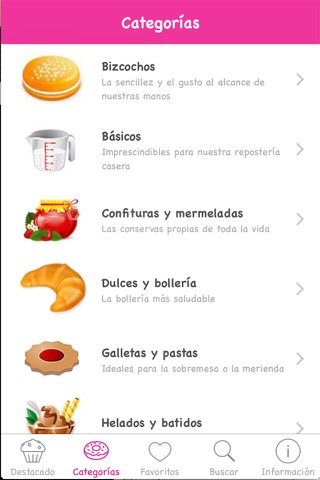 Delicias screenshot 2