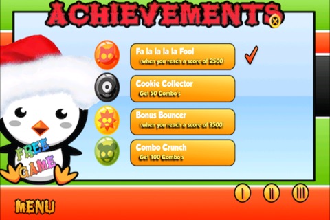 A Peppermint Penguin Saves Christmas-North Pole Gingerbread Obstacle Arcade Jump screenshot 4