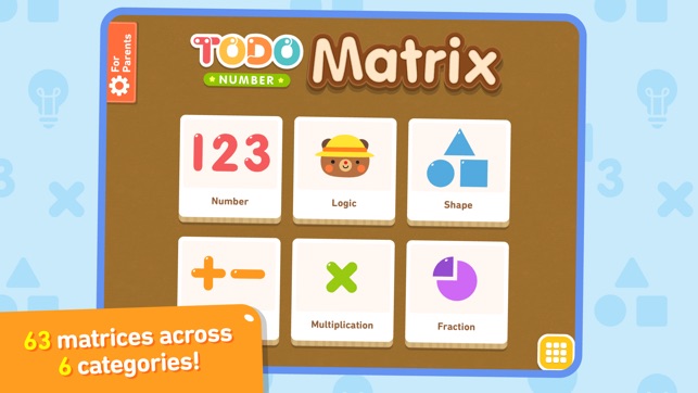 Todo Number Matrix: Brain teasers, logic