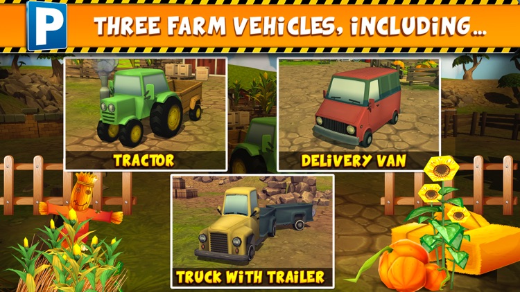 Farm Truck Car Parking Simulator - Real Tractor Driving Test Sim Racing Games