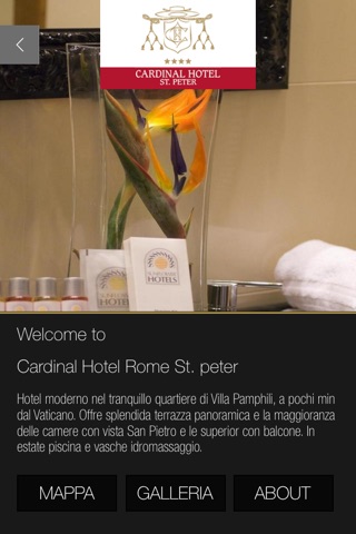 Cardinal Hotel Rome screenshot 3