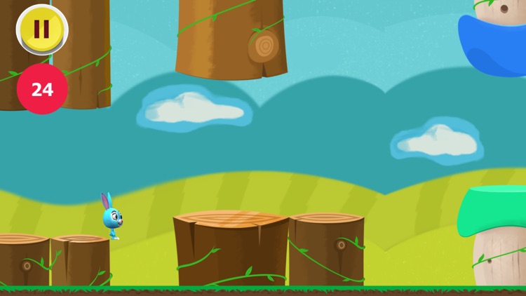 Jumpy the Bunny: Mega Fun Rabbit Jumping & Running through the Forest screenshot-3