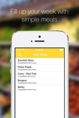 Dinner Plans - The Simple Meal Planner screenshot 3