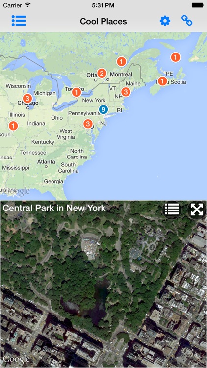 GeoPhotos Pro for 500px, Flickr, Panoramio & Picasa screenshot-0