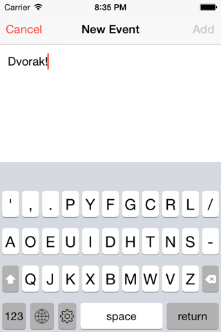 Dvorak + Colemak Keyboards - náhled