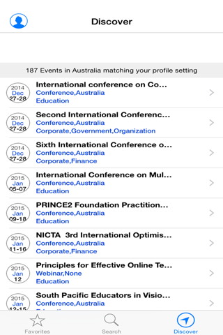 Business Events screenshot 3