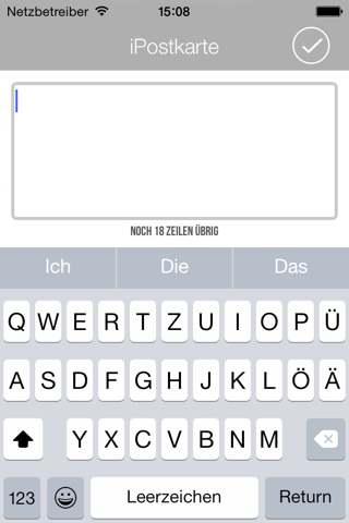 iPostkarte screenshot 3