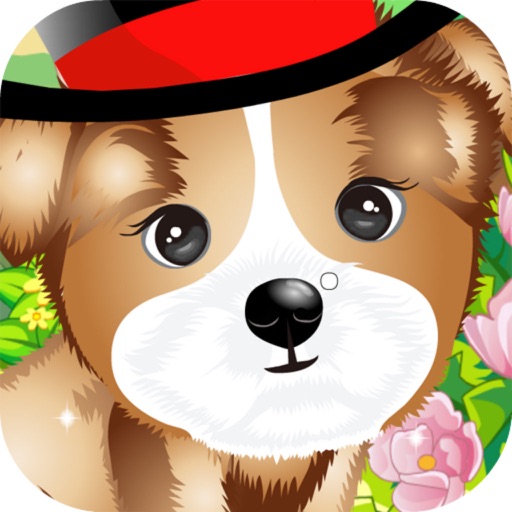 Adorable Dog Dress Up Icon