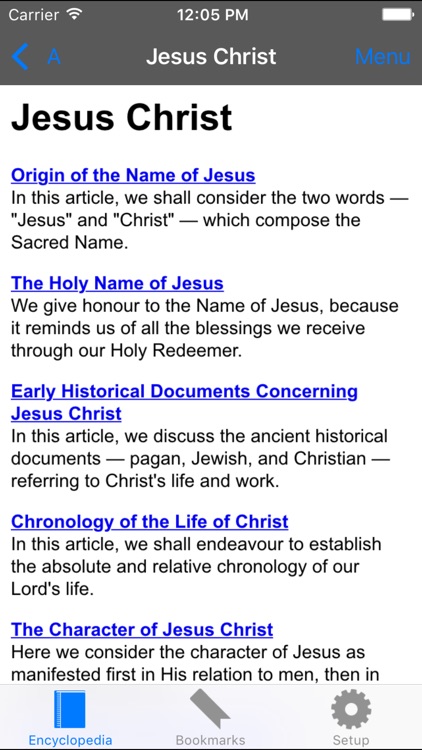 Catholic Encyclopedia Offline Lite