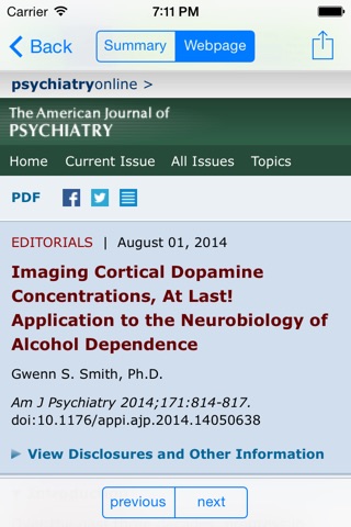 Journal Scan Psychiatry screenshot 4