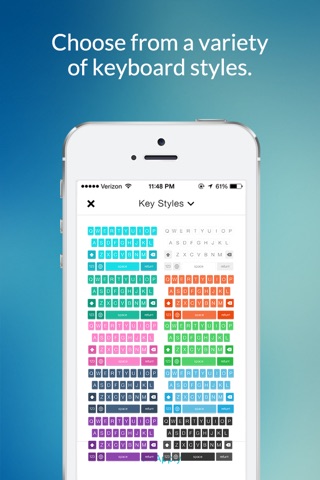 Type: Custom Keyboard Creator + Color Keyboards for iOS 8 with Themes screenshot 2