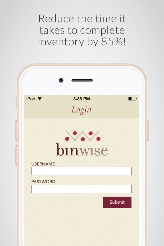 BinWise screenshot 2