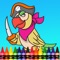 Pirate Coloring Book Game for kids, Free Pirate coloring book for kids and toddlers