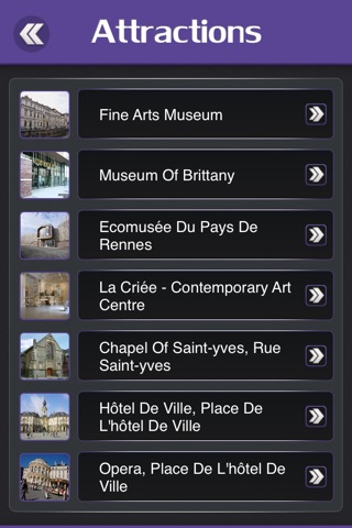 Rennes City Offline Travel Guide screenshot 3