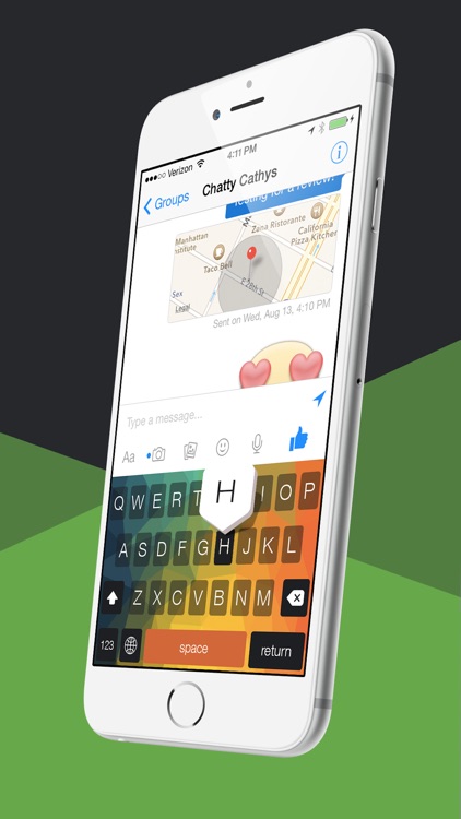 Color Keyboard Skins - Custom Keyboard Design Themes for iOS8 screenshot-4