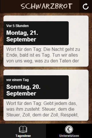 Schwarzbrot screenshot 2