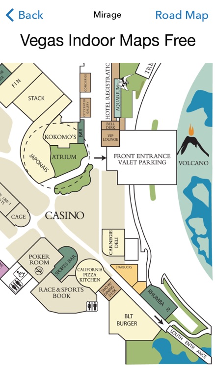 Vegas Indoor Maps Free - Casino Maps For The Las Vegas Strip And Beyond 