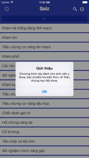 Trắc Nghiệm Triệu Chứng Học(圖1)-速報App