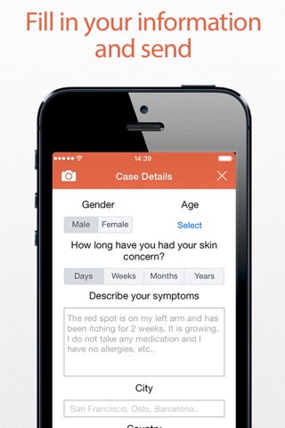 iDoc24 - Ask a dermatologist screenshot 2
