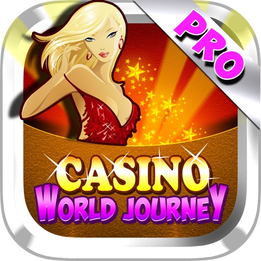 World Travel Casino Journey: Paradise of Big Win Slot Machine‏ Pro icon