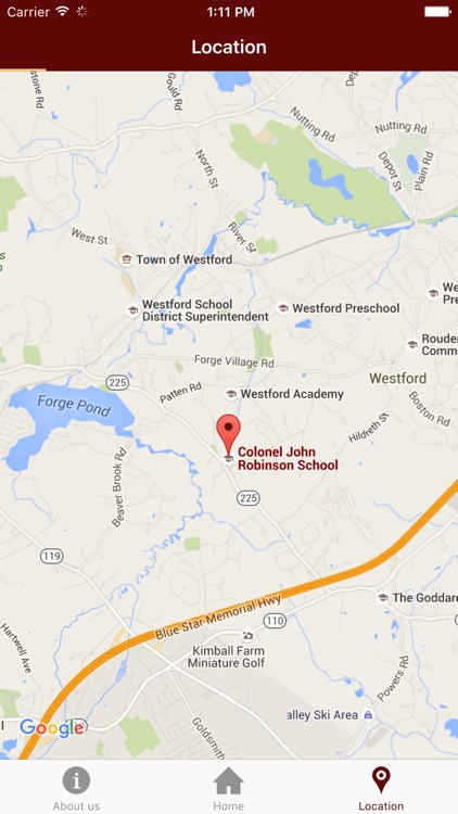 Col. John Robinson School  – Westford, MA – Mobile School App screenshot-3