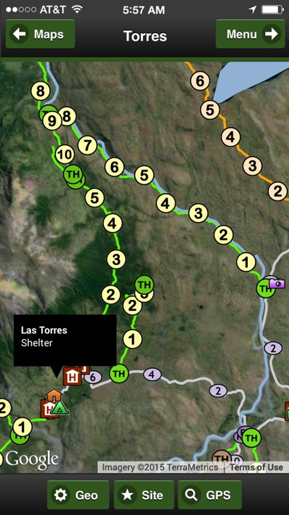 Torres del Paine Map