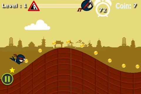 Super Ninja Slope Racer Pro - crazy downhill speed racing screenshot 2