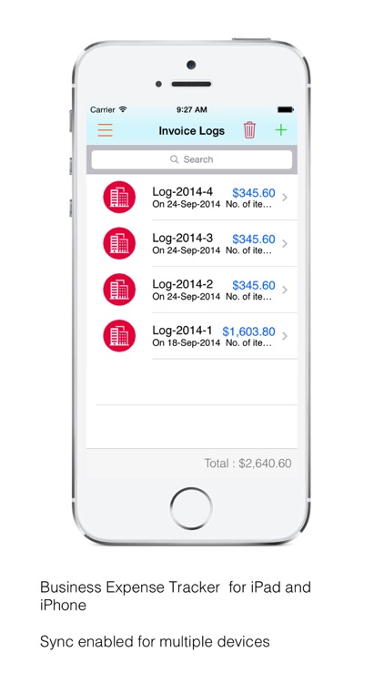 Business Expense Tracker Pro : for time, mileage invoice