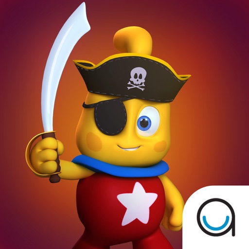 Pirate Wars : Recognizing Lowercase Letters Activity for Preschool & Kindergarten Kids! FREE Icon