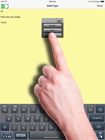 Swipe Typing - AppRecs